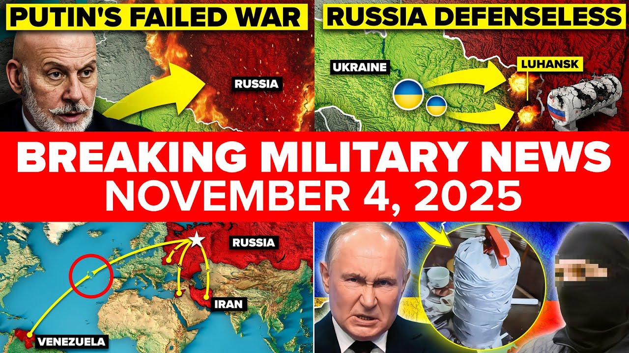 UKRAINE RUSSIA BREAKING NEWS - November 4th 2025