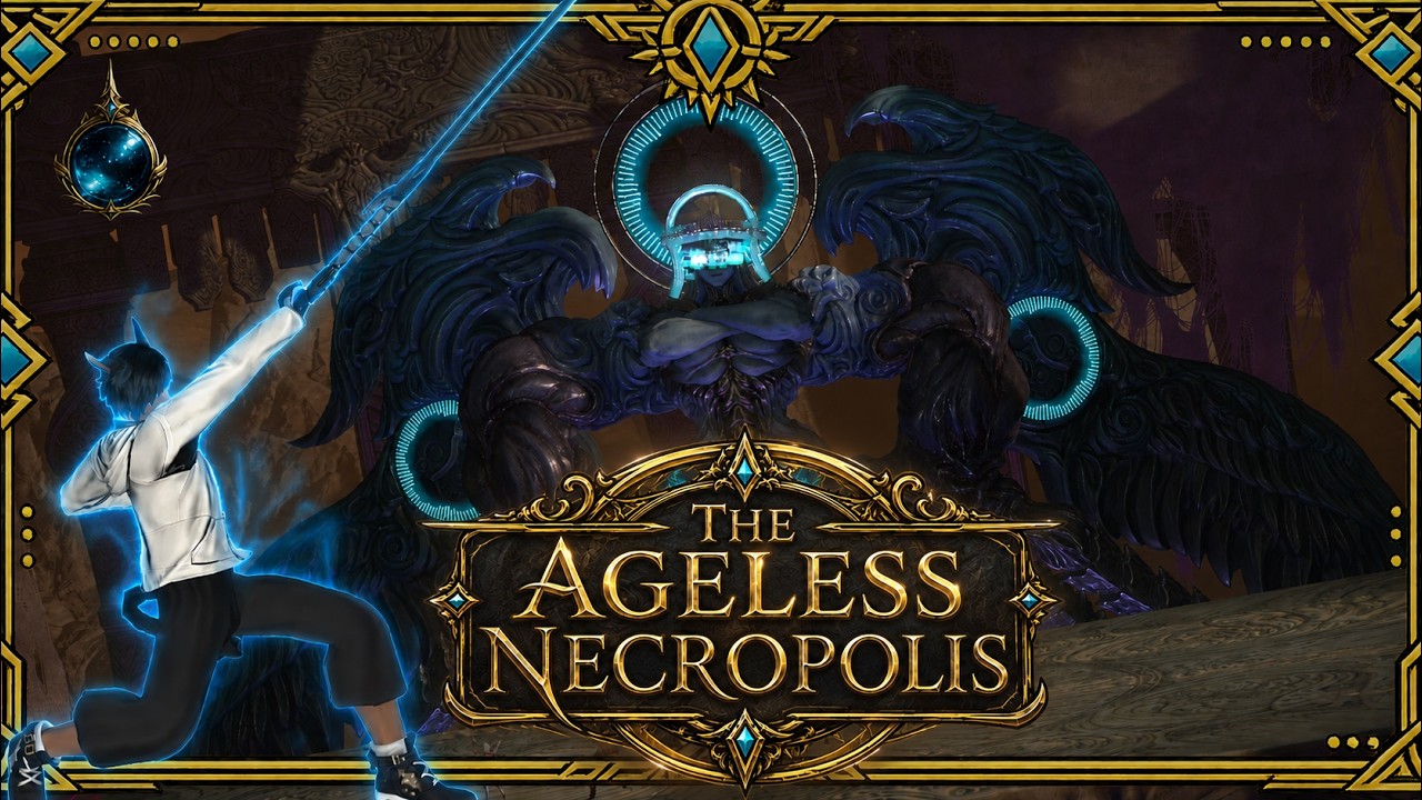 FFXIV The Ageless Necropolis (Normal) | Trial Trust NPC Run (No Commentary) [Viper]