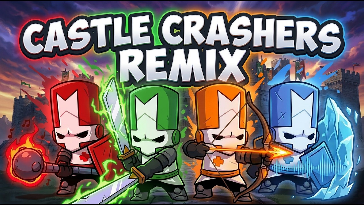 Castle Crashers - Four Brave Champions (Ackatos Remix)
