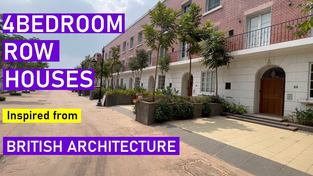 INDO-BRITISH ARCHITECTURE 4BHK ROW HOUSES FOR SALE PUNE WEST | DIAL +919322124256 |
