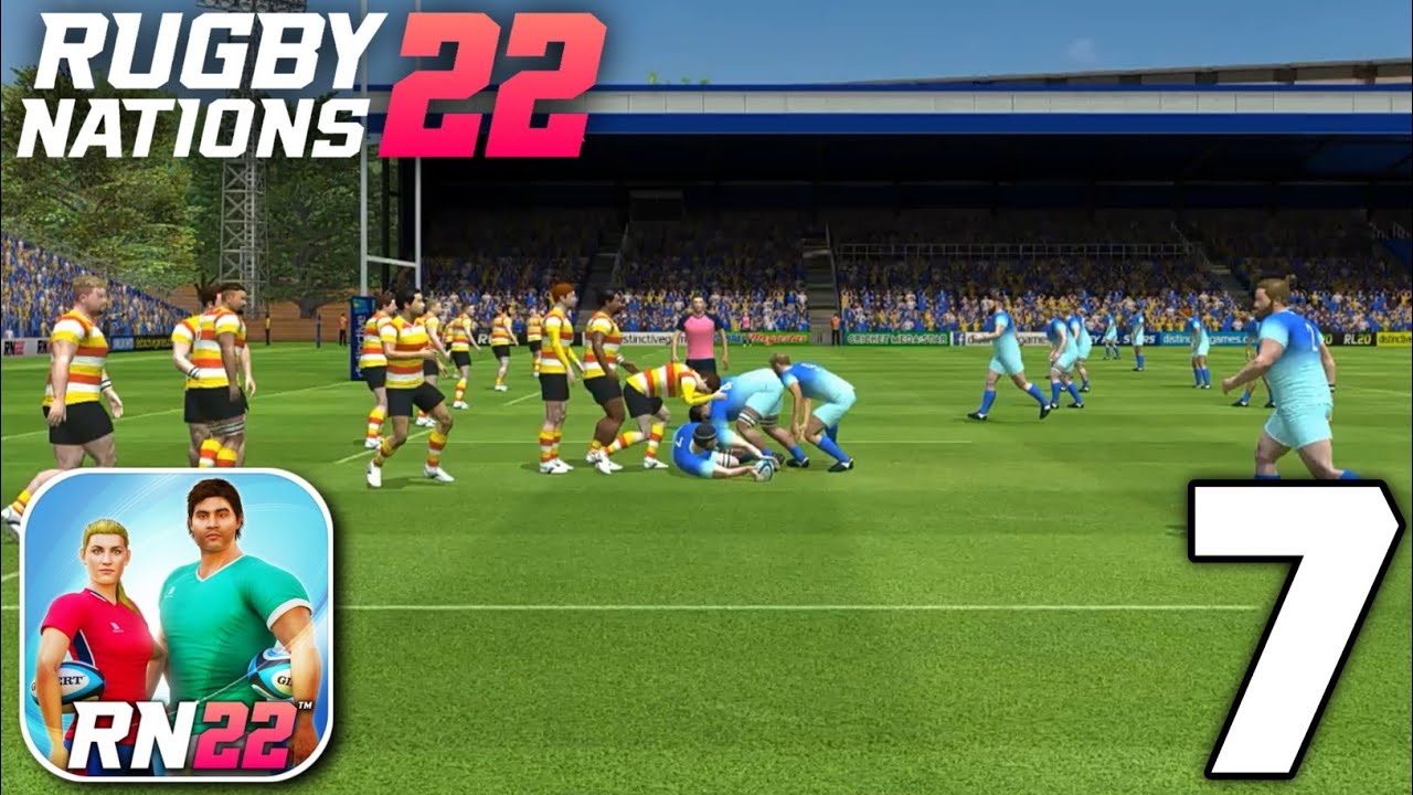 Rugby Nations 22 - Gameplay Walkthrough Part 7 - Minor League (Android, iOS)