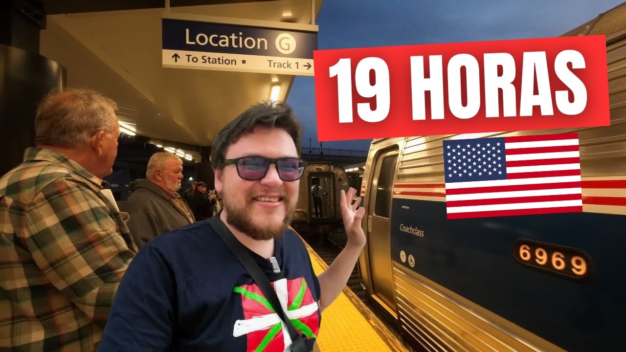 ¿VALE la PENA viajar en TREN en los Estados Unidos? | Nueva York - Chicago en Amtrak