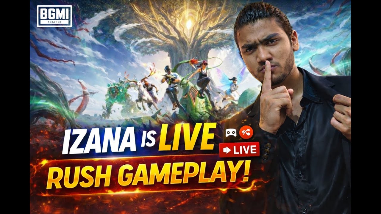 “ AB SE HOGI DAILY STREAM LAGATAR,ROAD TO 500 SUBS, BGMI LIVE w IZANA” ! #soul #s8ul #gaming