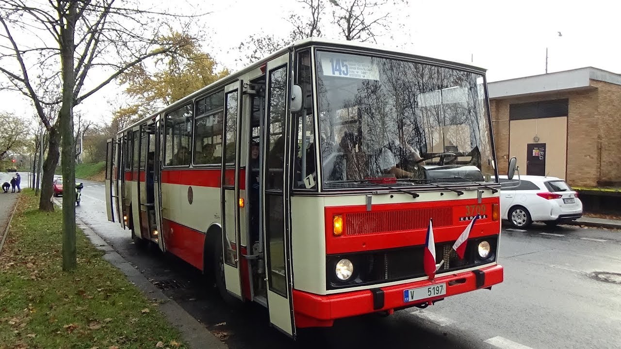 Fotojízda muzejním autobusem Karosa B731 - 17.11.2019
