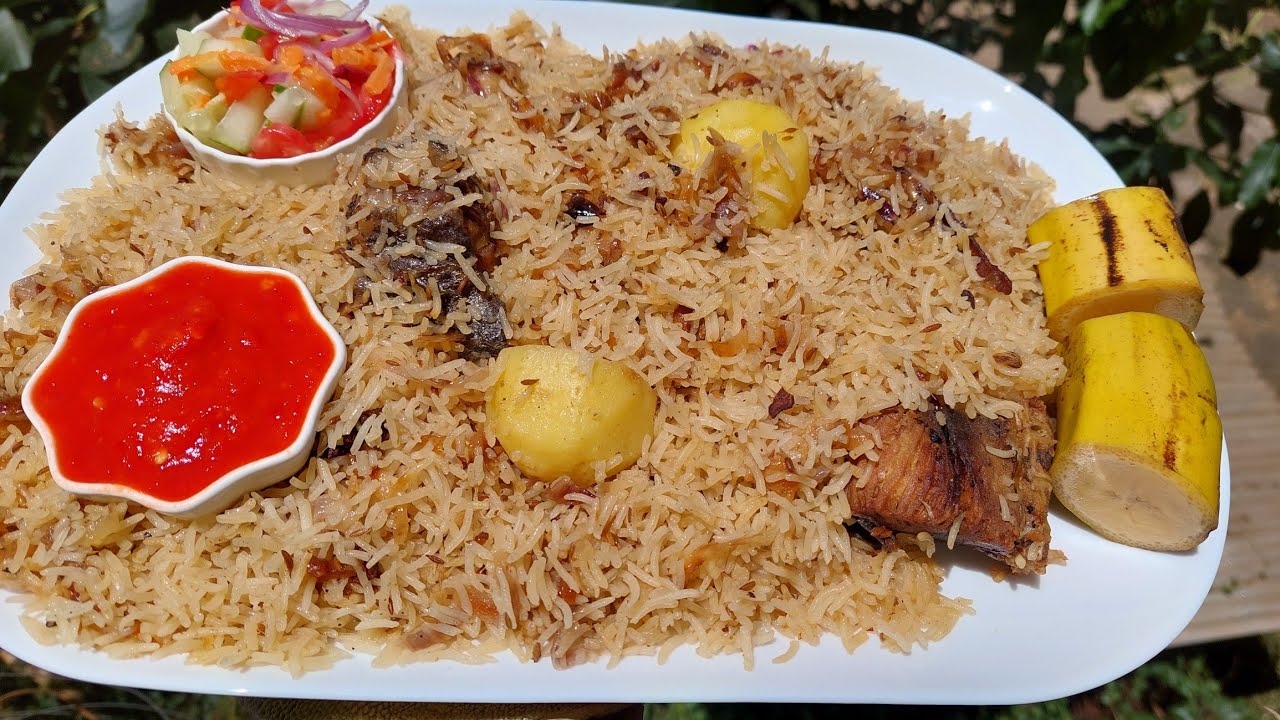PILAU YA MAJI BARIDI NA YA KUCHAMBUKA/PILAU YA KISWAHILI