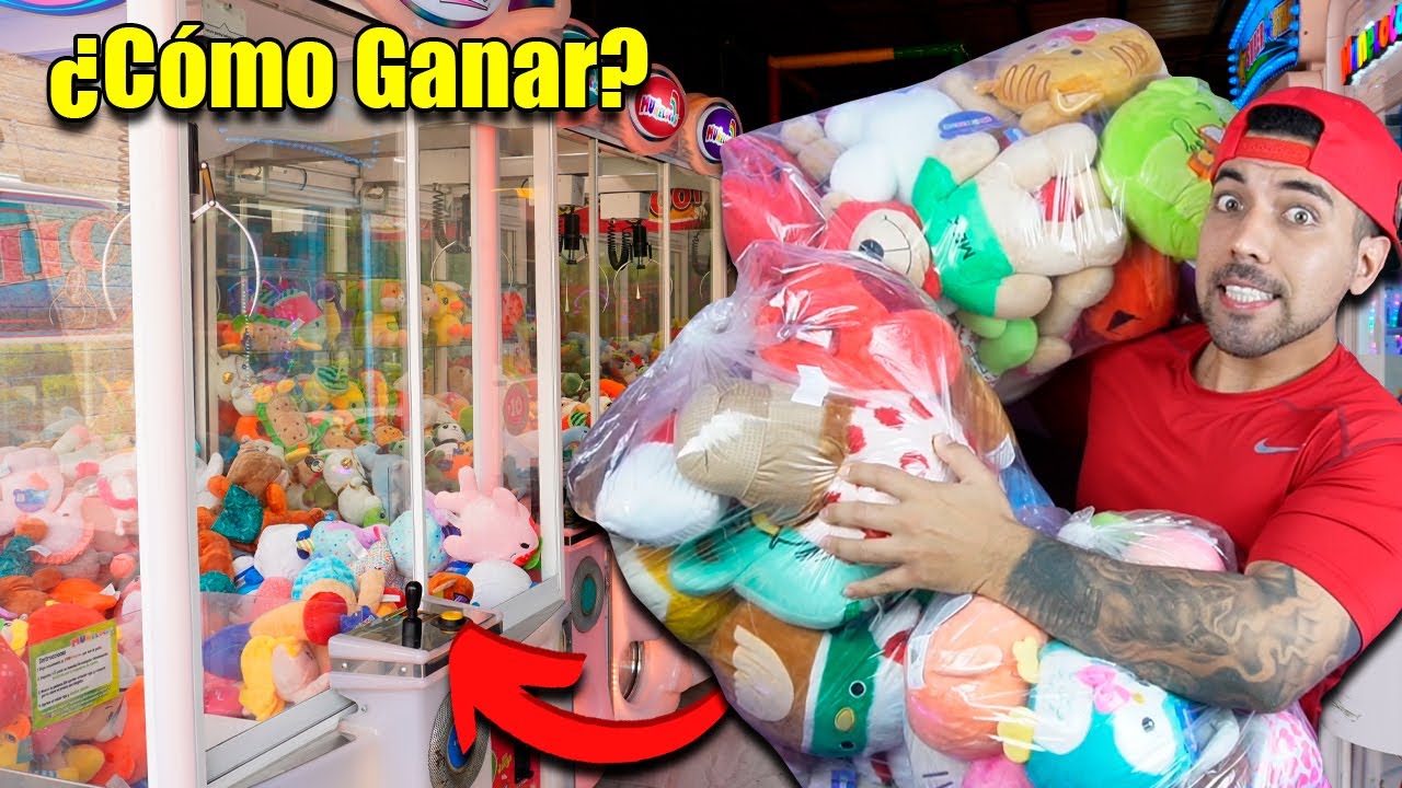 &iquest;C&oacute;mo ganar en la m&aacute;quina de peluches? (En 3 minutos)