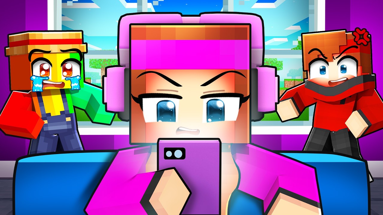 Le JOUR où Anna a ARRETÉ de Parler à ses AMIS sur Minecraft !