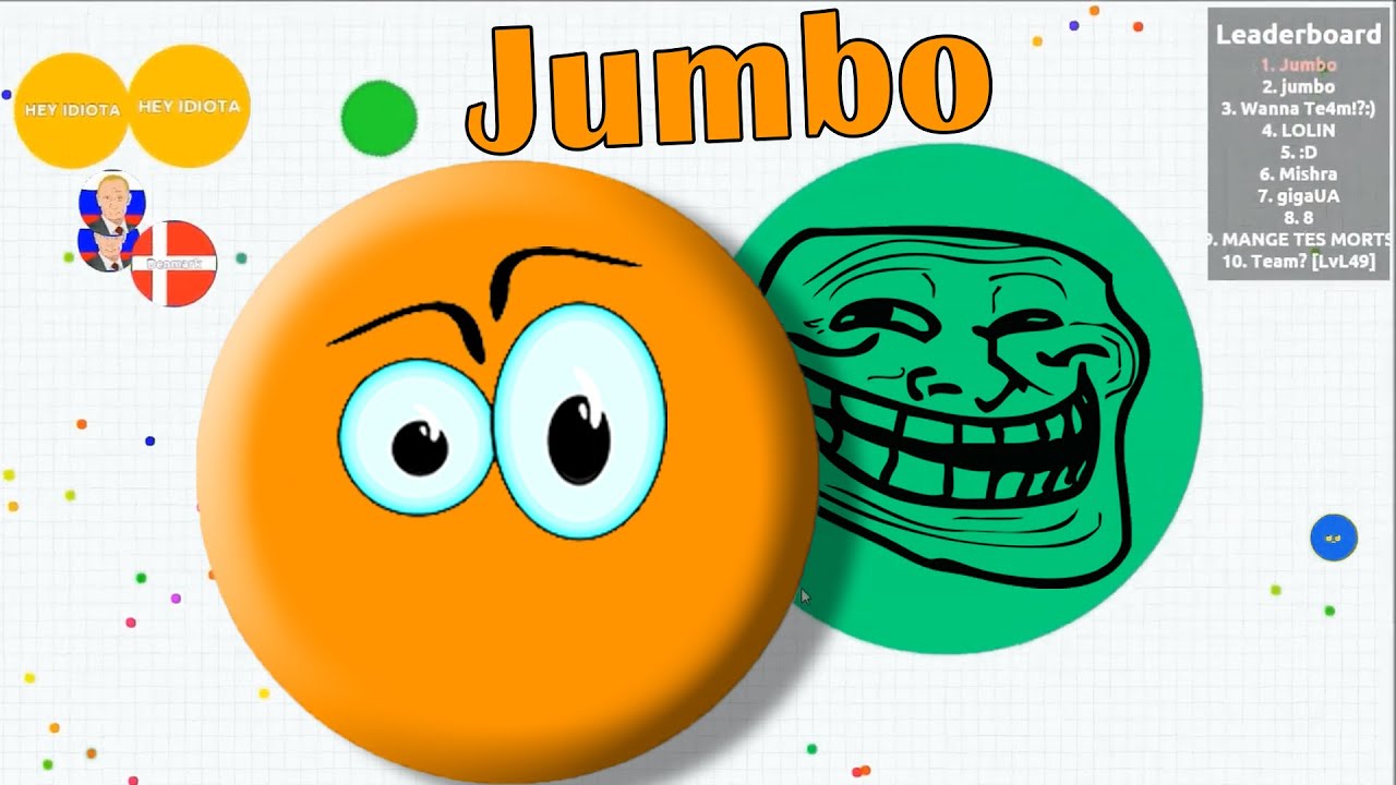 How to play like a PRO  in Agar.io - Team Gameplay