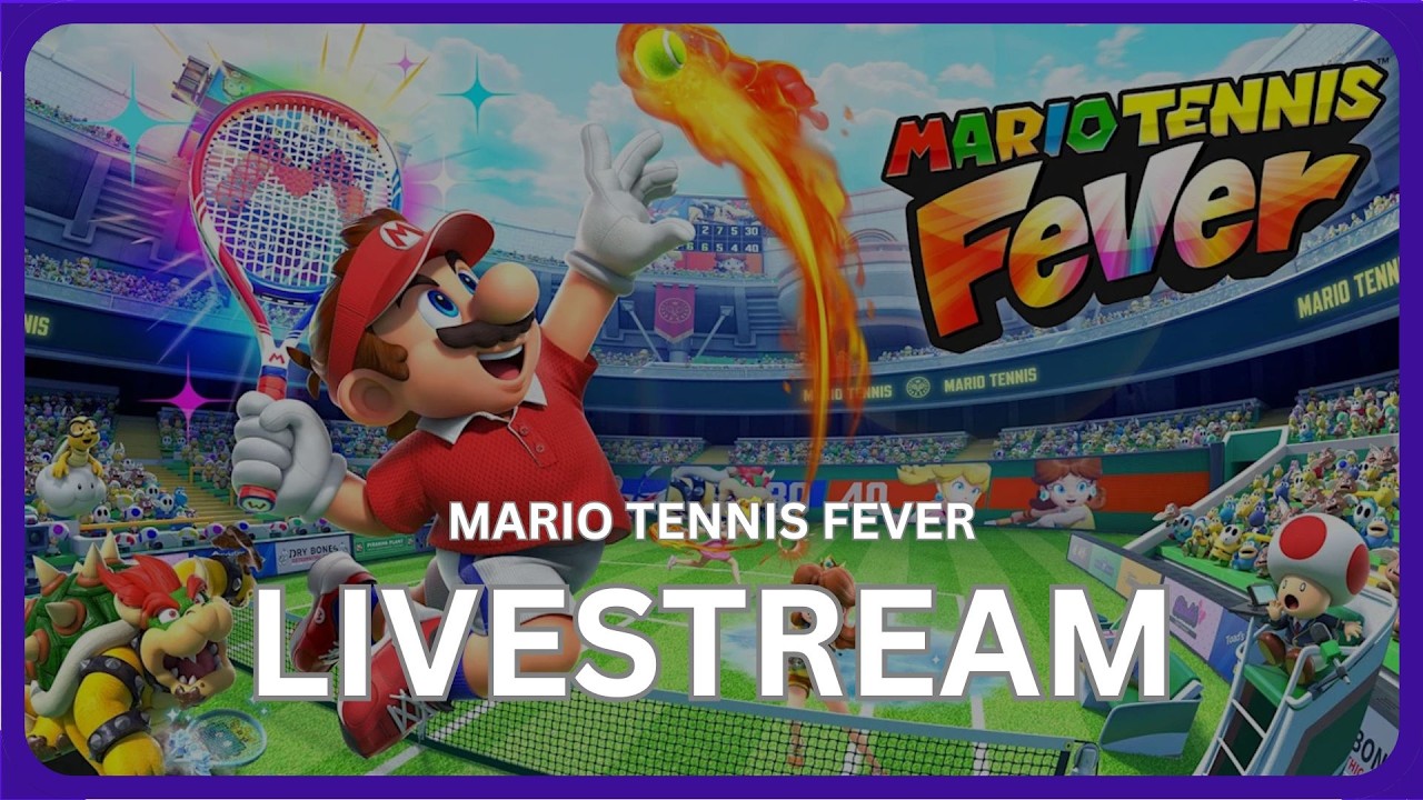 🔥Συνεχίζουμε το Mario Tennis Fever! Part 4