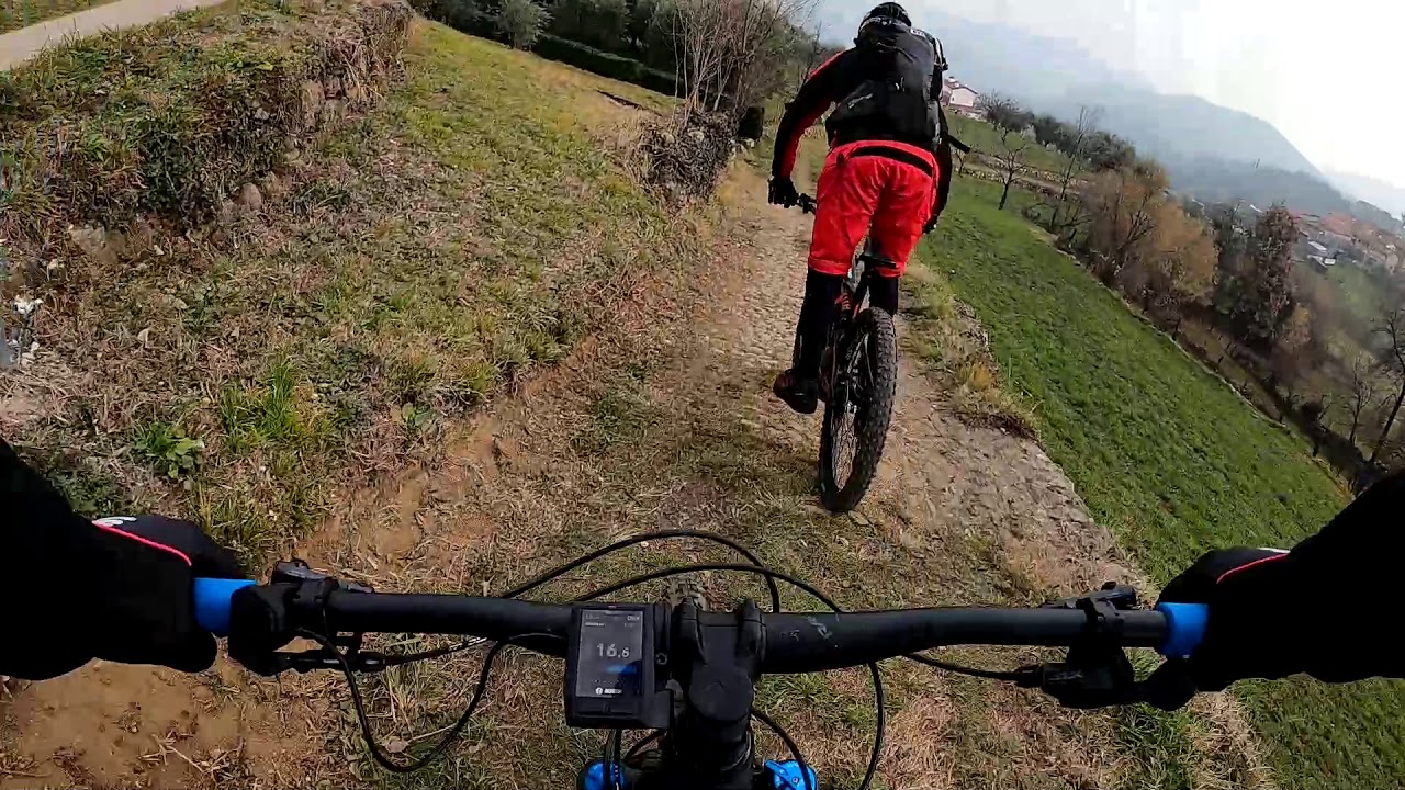 Test Orbea FS M10 su Capriolo Trail