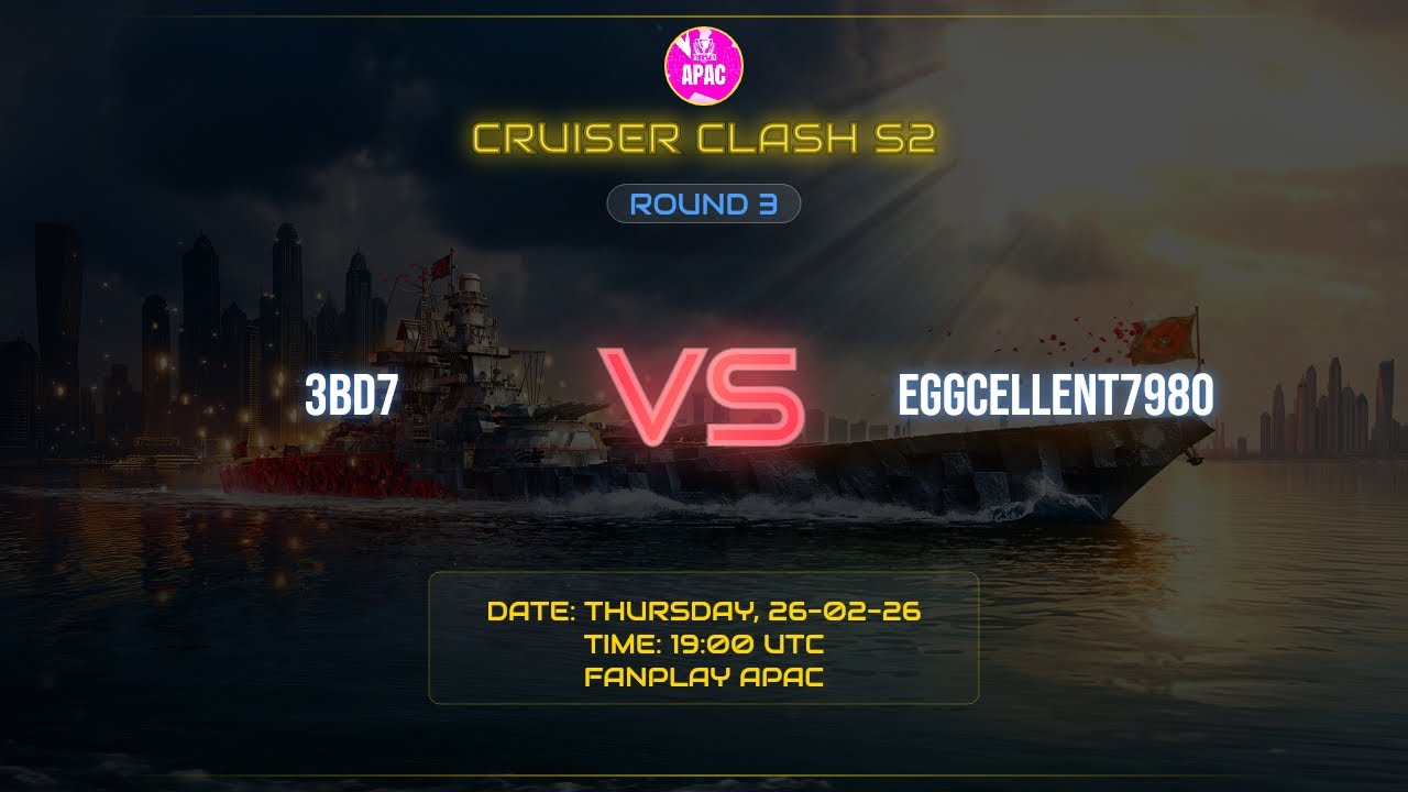 ||3BD7 VS EGGCELLENT7980|| CRUISER CLASH S2 R3 MATCH 2 ||FNP APAC||