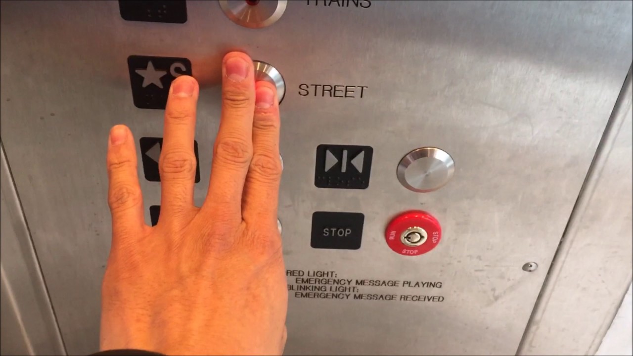 New Elevators! KONE (MEI), (Hayes) at Metrotown SkyTrain Station, EAST (Street-Platform Level)