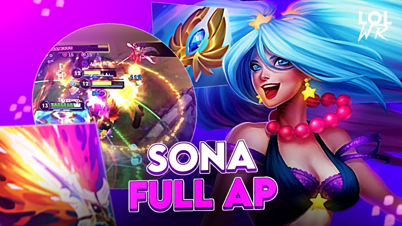 SONA MID FULL AP ESTÁ BROKEN!!! OLHA O DANO DISSO KKKK | LoL Wild Rift