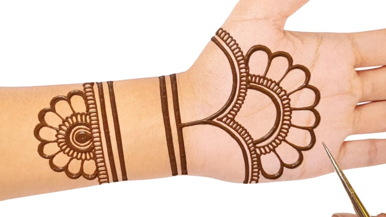 [Ramzan special mehndi day-7] simple easy mehandi design | eid special mehandi design | henna design