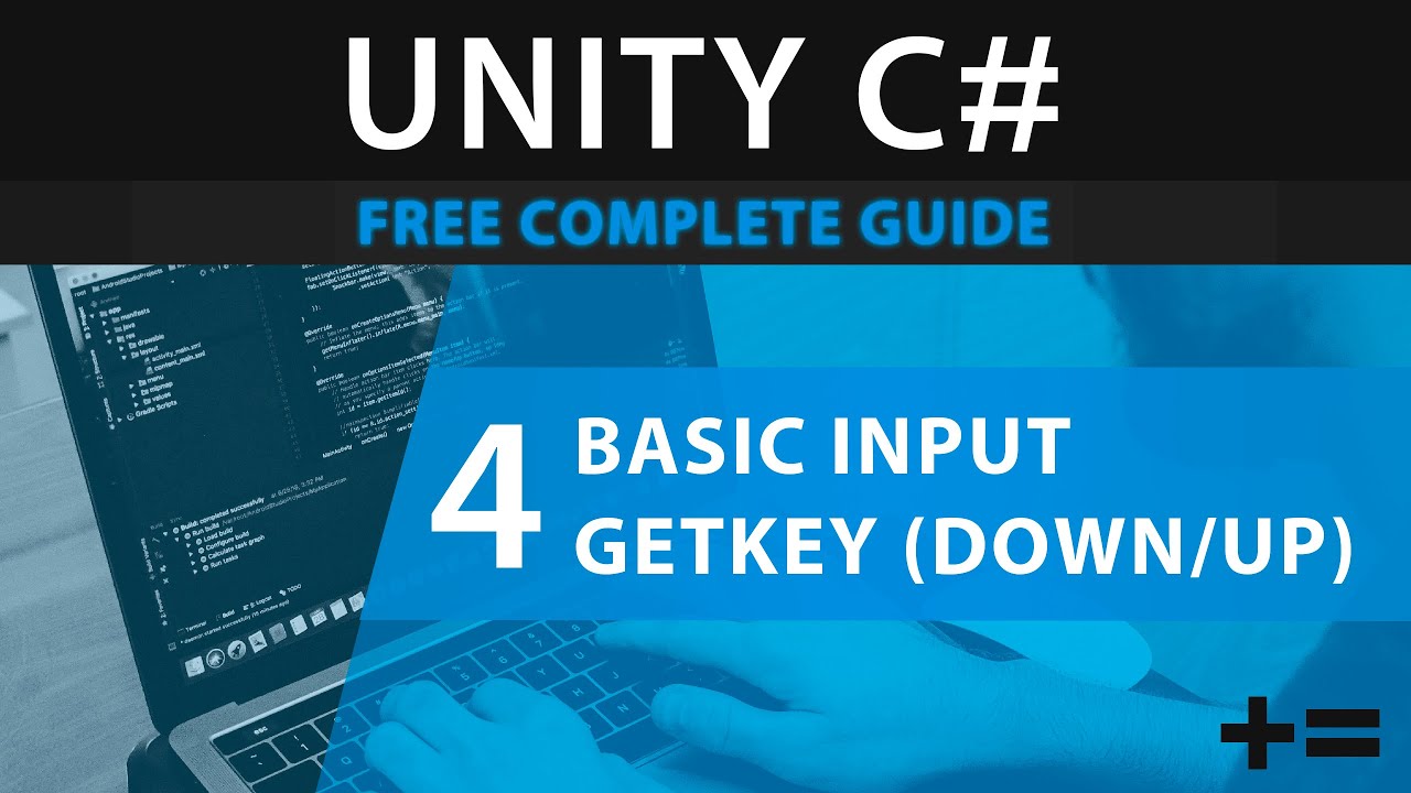 Учимся программировать на UNITY C# 4: Базовая система ввода, GetKeyDown, GetKey и GetKeyUp, как и...