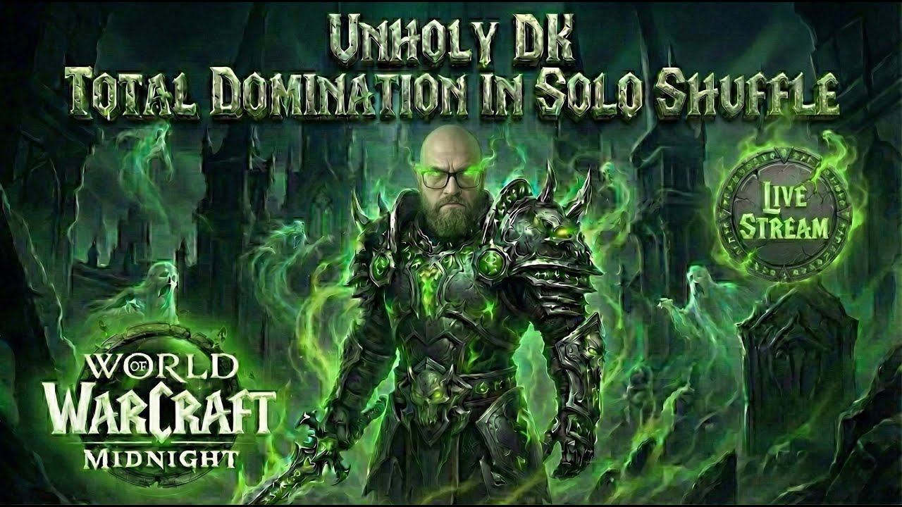Unholy DK is Really Good right now... Solo Shuffle Rating Push 📈 | Andy Edmontana Gaming