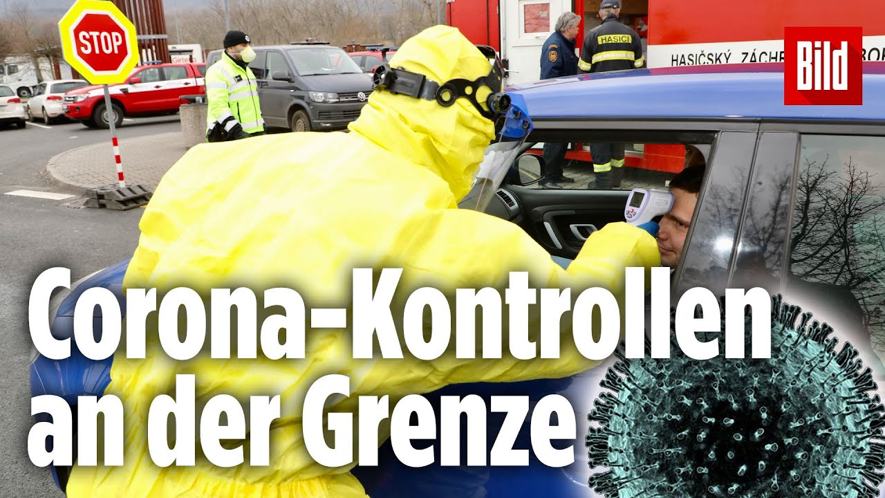 Corona-Kontrollen an der deutsch-tschechischen Grenze