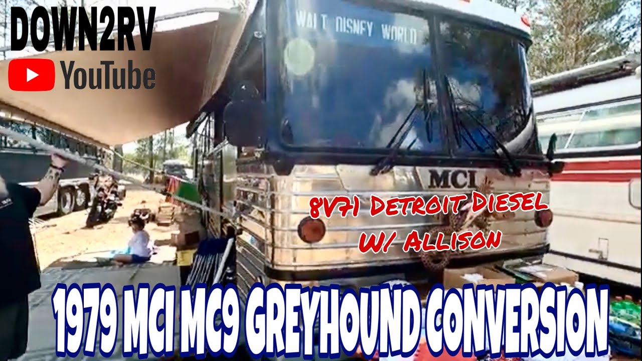 MCI MC9 CHARTER BUS RV CONVERSION TOUR | SKOOLIE SWARM PART 2