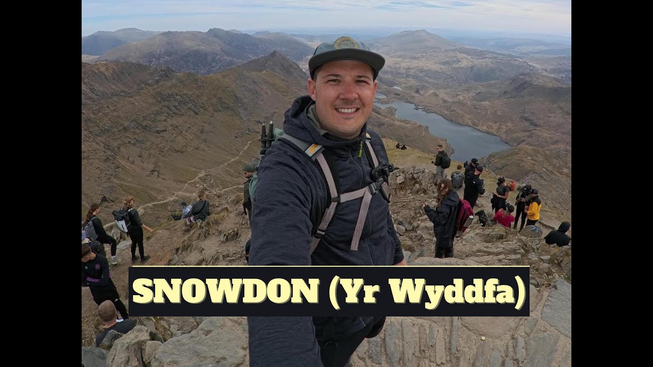 Four Men Climb Snowdon Yr Wyddfa (Pyg & Miners Tracks) for Charity