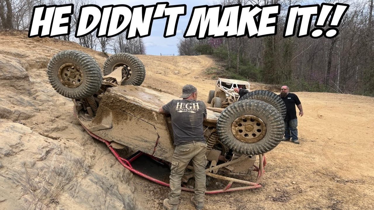 Tim Rolls His Can Am X3 on the PLAYGROUND at RUSH OFFROAD PARK