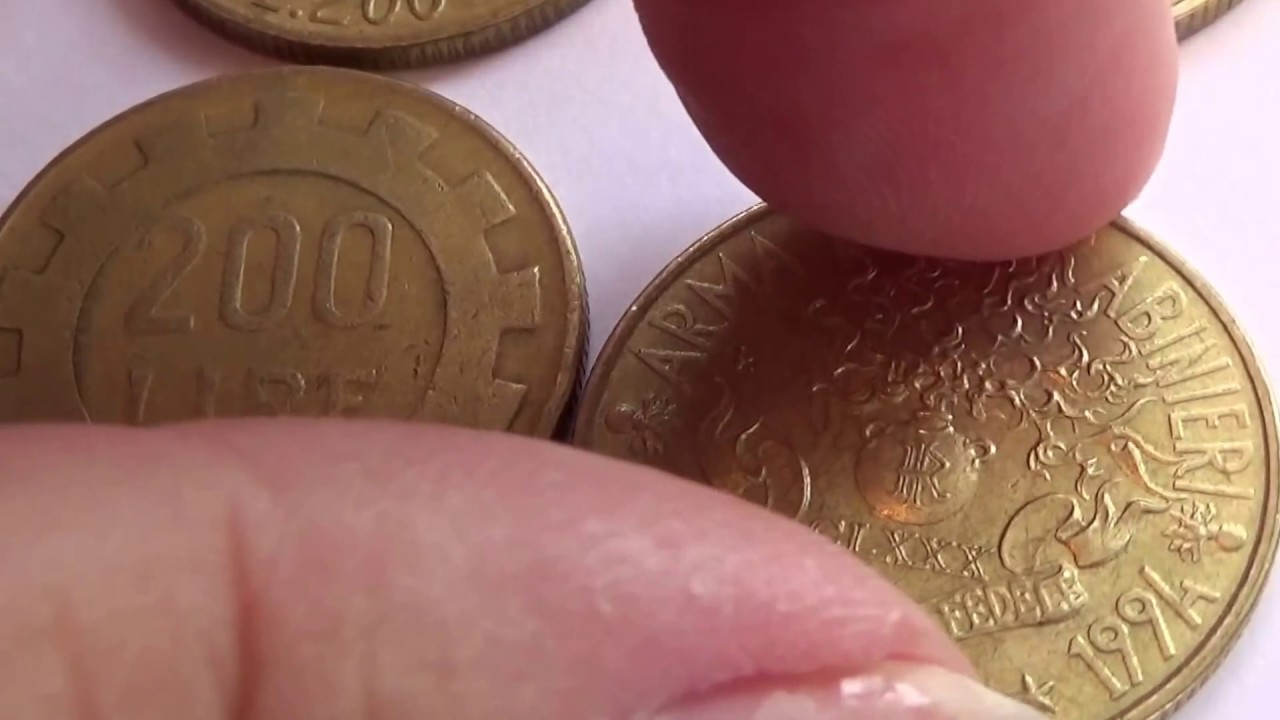 Four Old Italian Coins