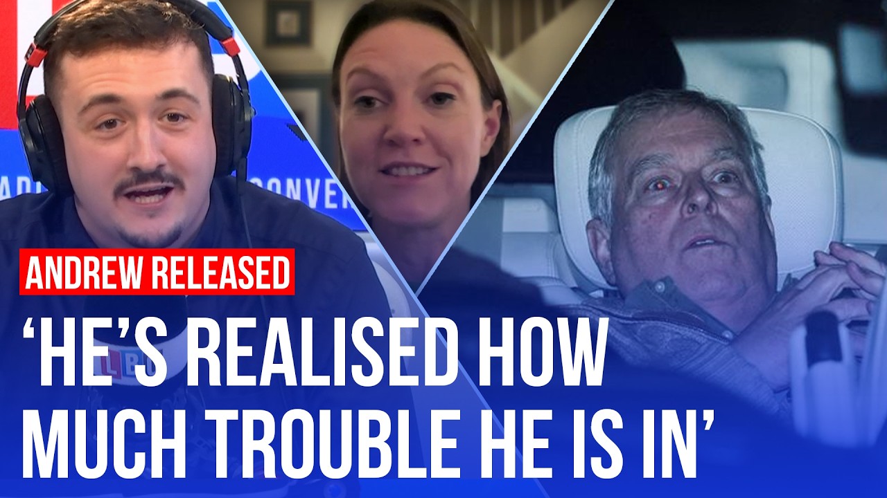 What happens now that Andrew Mountbatten-Windsor has been released? | LBC
