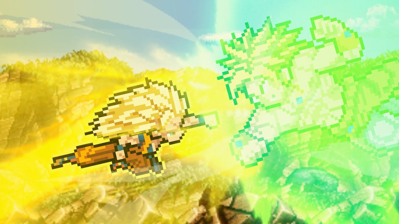 GOKU VS BROLY SPRITE ANIMATION