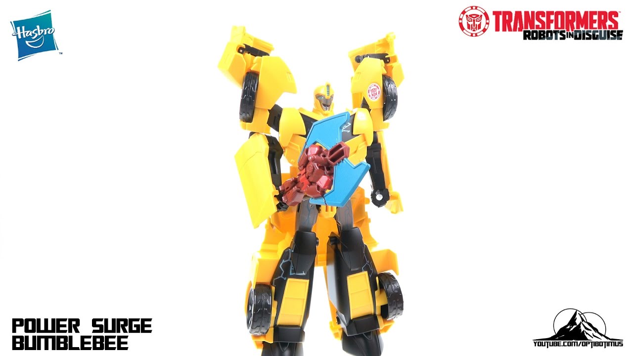 Transformers Robots in Disguise Power Surge BUMBLEBEE Video Review