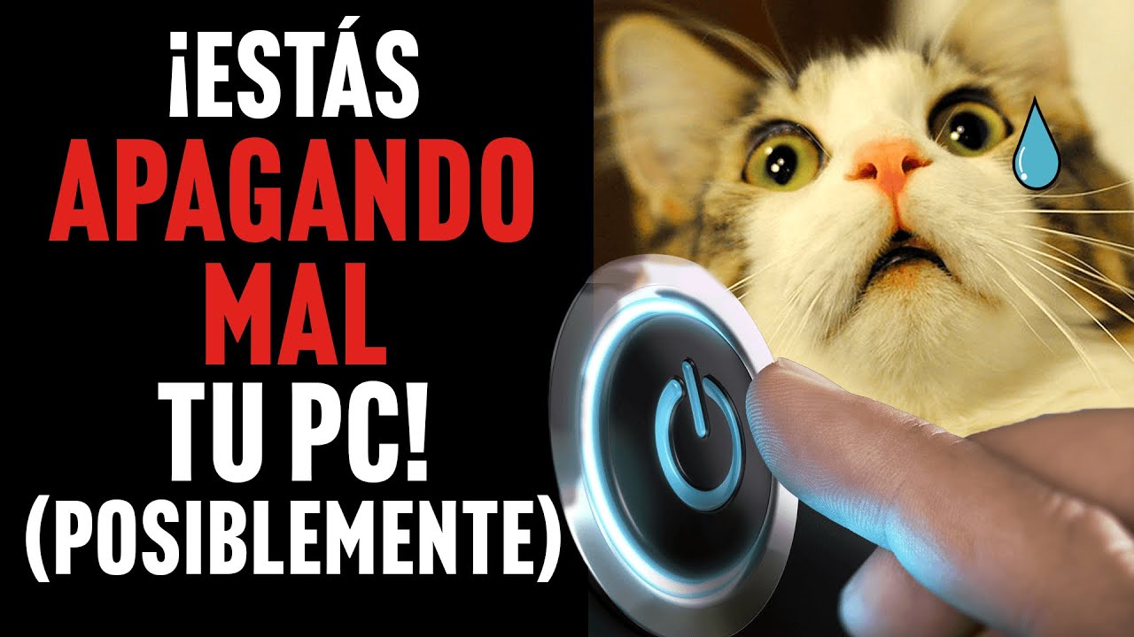 😱¡Estás APAGANDO MAL tu PC! (Posiblemente) ➡️ Inicio rápido, ¿SÍ o NO?➡️ Fast Startup vs SSD