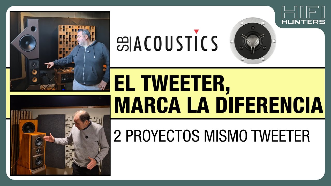 2 Proyectos, Un Tweeter: Creación y Actualización con el SB Acoustics Satori TW29BN ¡Test de sonido!