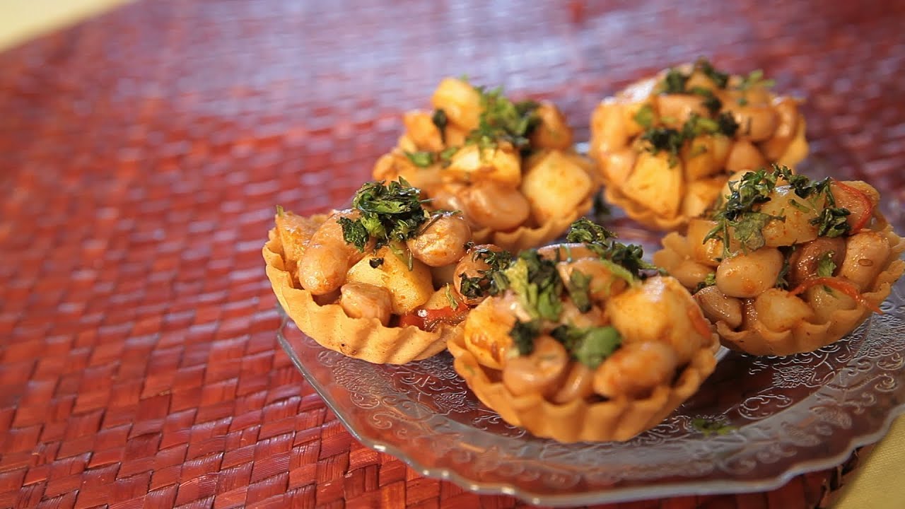 Peanut and Water Chestnut Snack by Asha Khatau