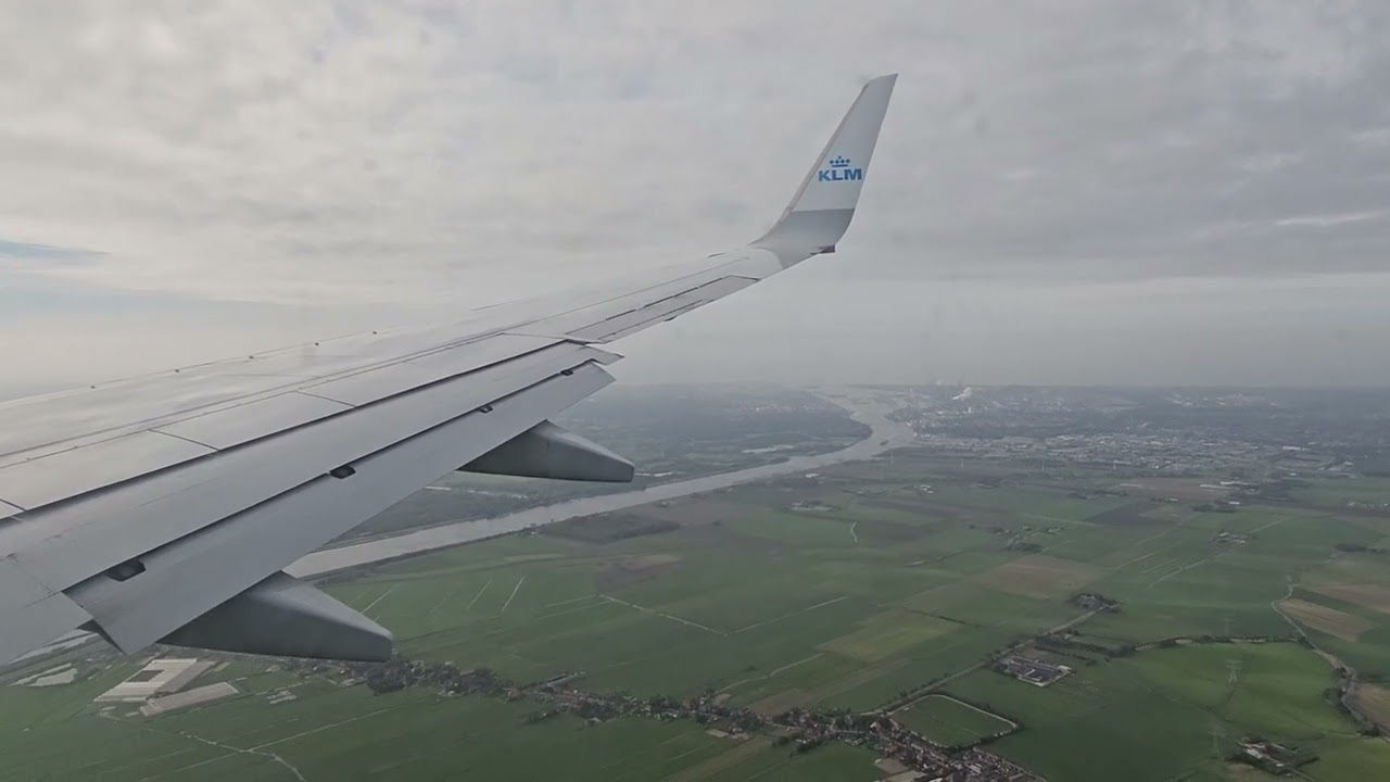 KLM 737-700 Belgrade to Amsterdam