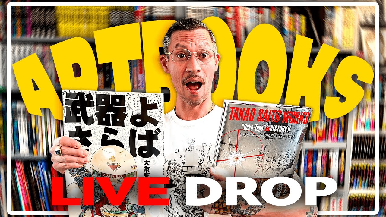LIVE ART BOOK DROP NOW!!! 🔴
