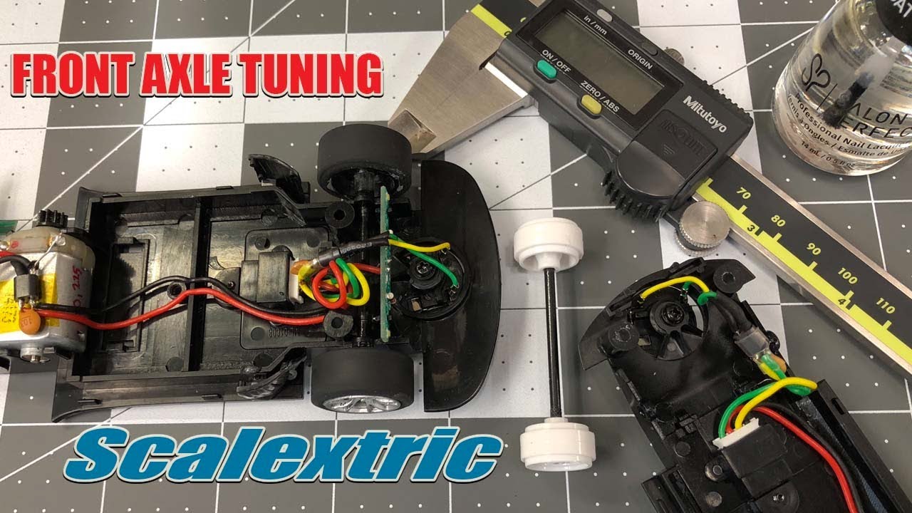 Scalextric Front Axle Tuning