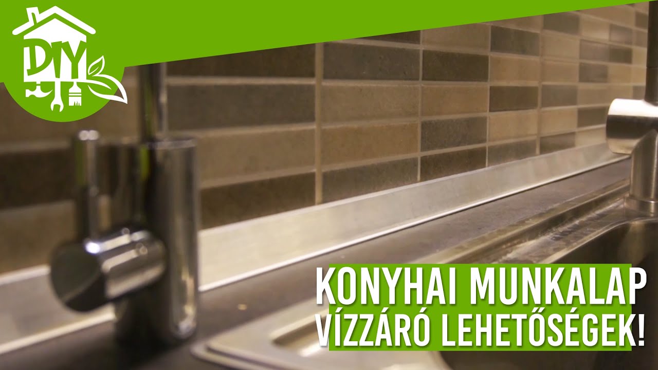 Konyhai munkalap vízzáró alternatívák! | Green Cottage DIY