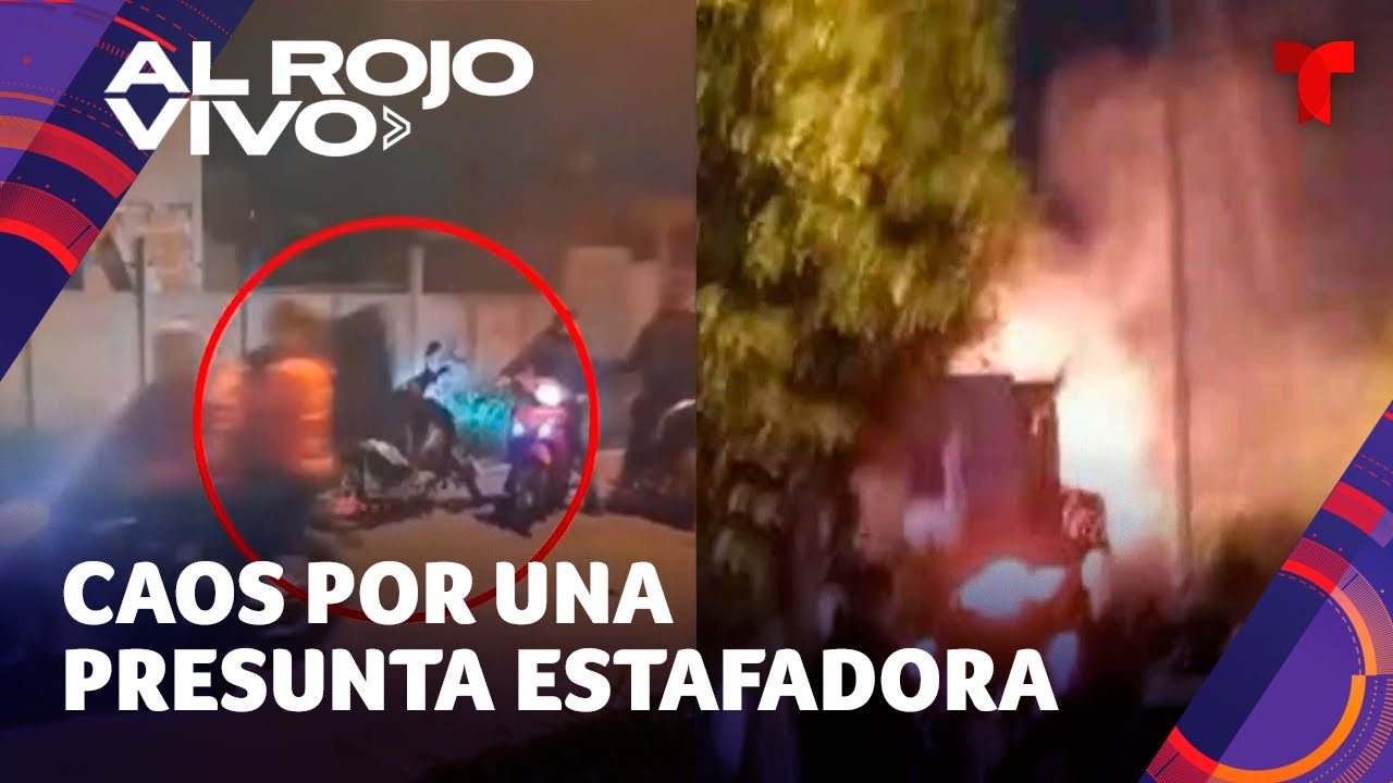 Saquean y queman la casa de una presunta estafadora en Argentina