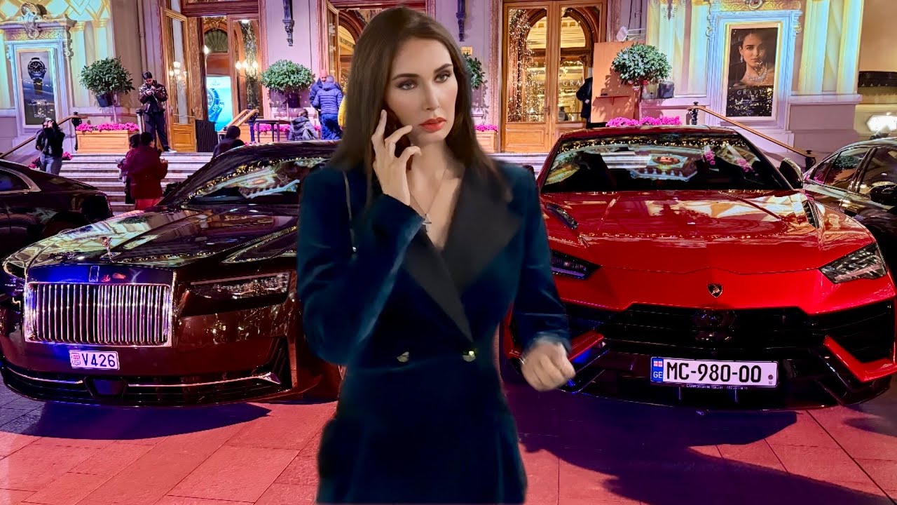 MONACO LADIES BEST SUPERCAR ARRIVALS & BILLIONAIRE LUXURY LIFESTYLE 
