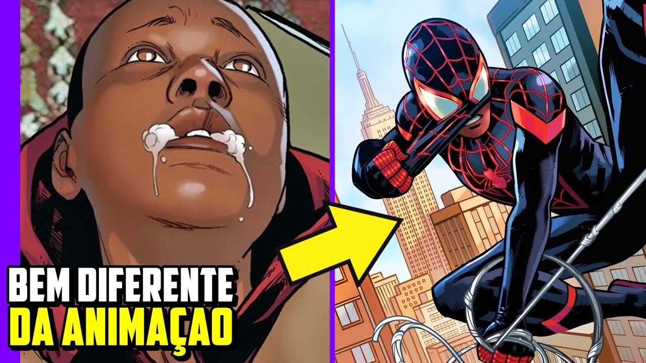 A ORIGEM DO HOMEM-ARANHA (MILES MORALES) | #APOLLOMECONTA