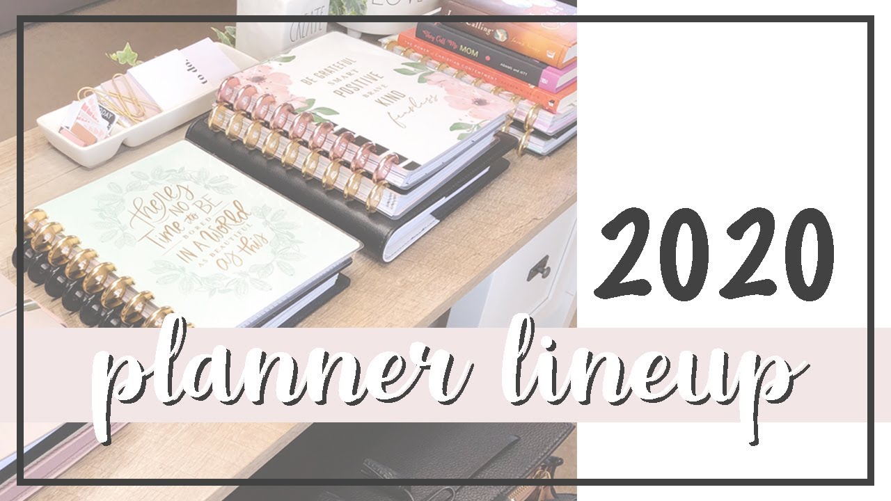 2020 Planner Lineup