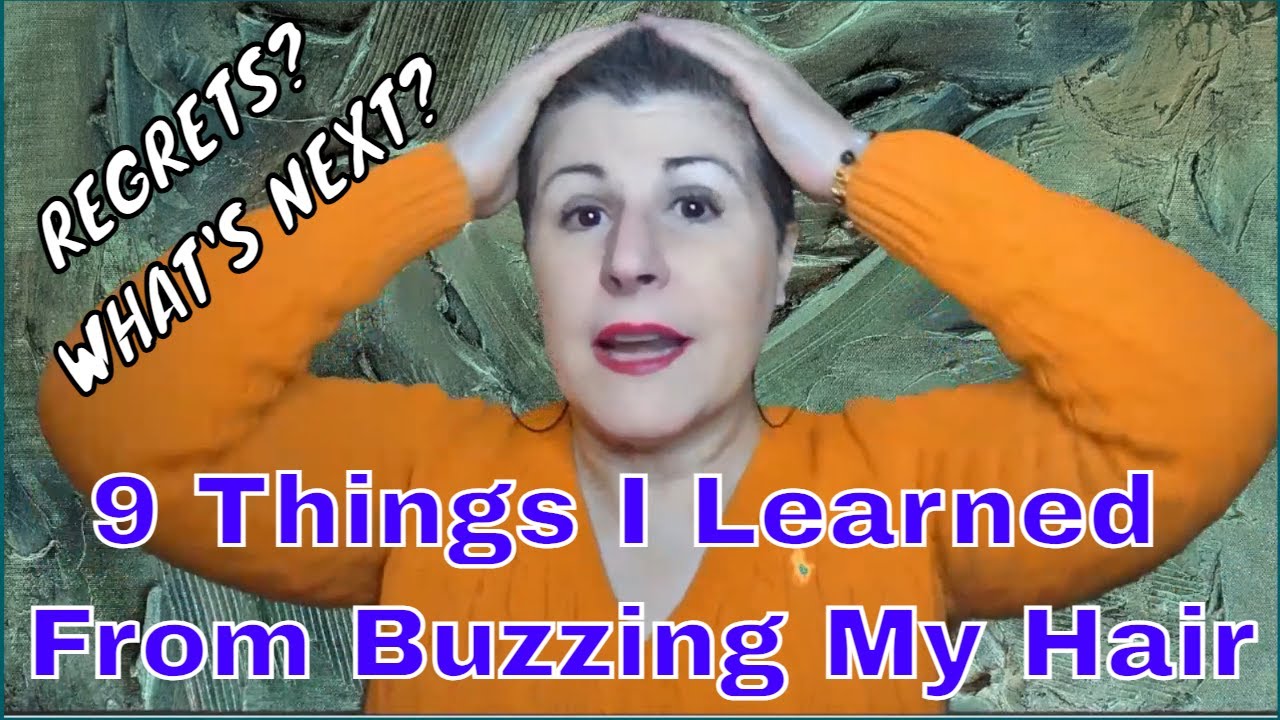 9 Things I Learned from Buzzing My Hair  #buzzcutgirl