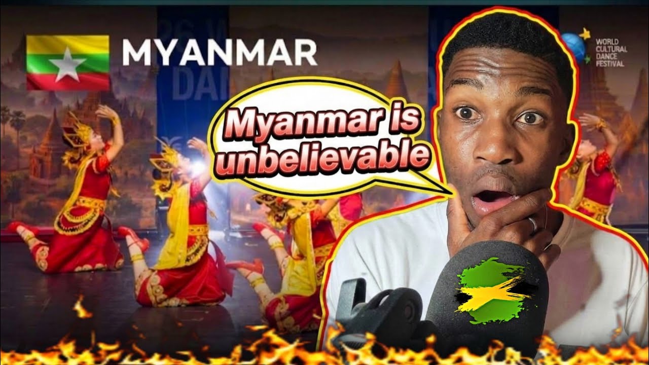 🇲🇲 МЬЯНМА &mdash; Mingalarpar AzaleaStars [Всемирный фестиваль культурных танцев 2026] Реакция