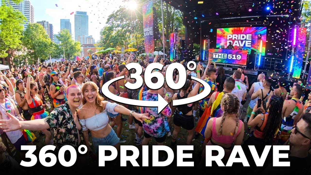 360° Toronto Pride: Swanky Rave Extravaganza at The 519!
