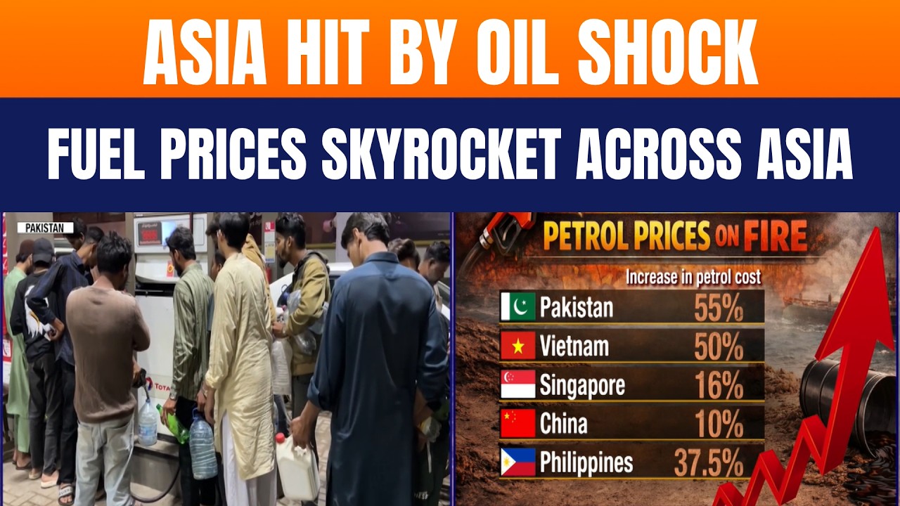 West Asia Conflict Sparks Asia Fuel Crisis: Prices Soar Across Pakistan, Philippines & More