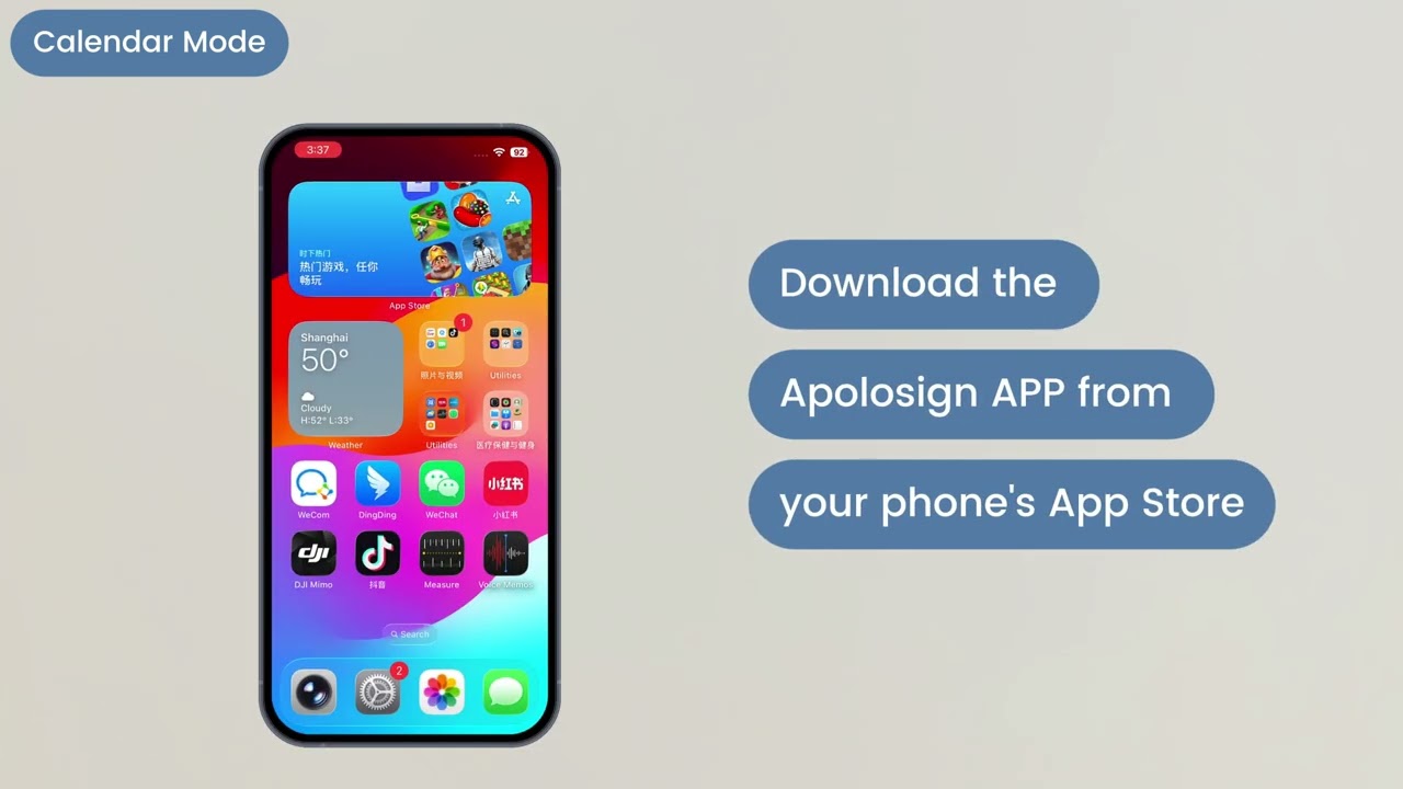 Apolosign Digital Calendar Setup Guide