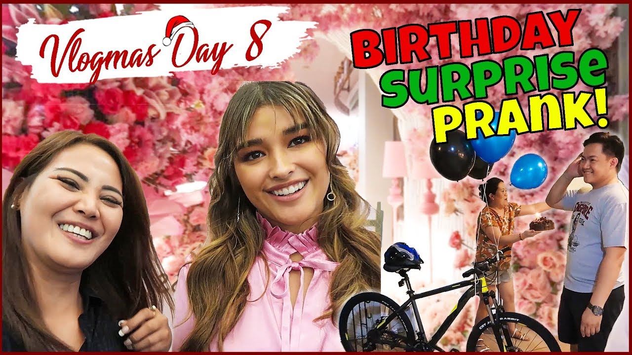 BIRTHDAY PRANK + SINURPRISE NI LIZA SOBERANO?