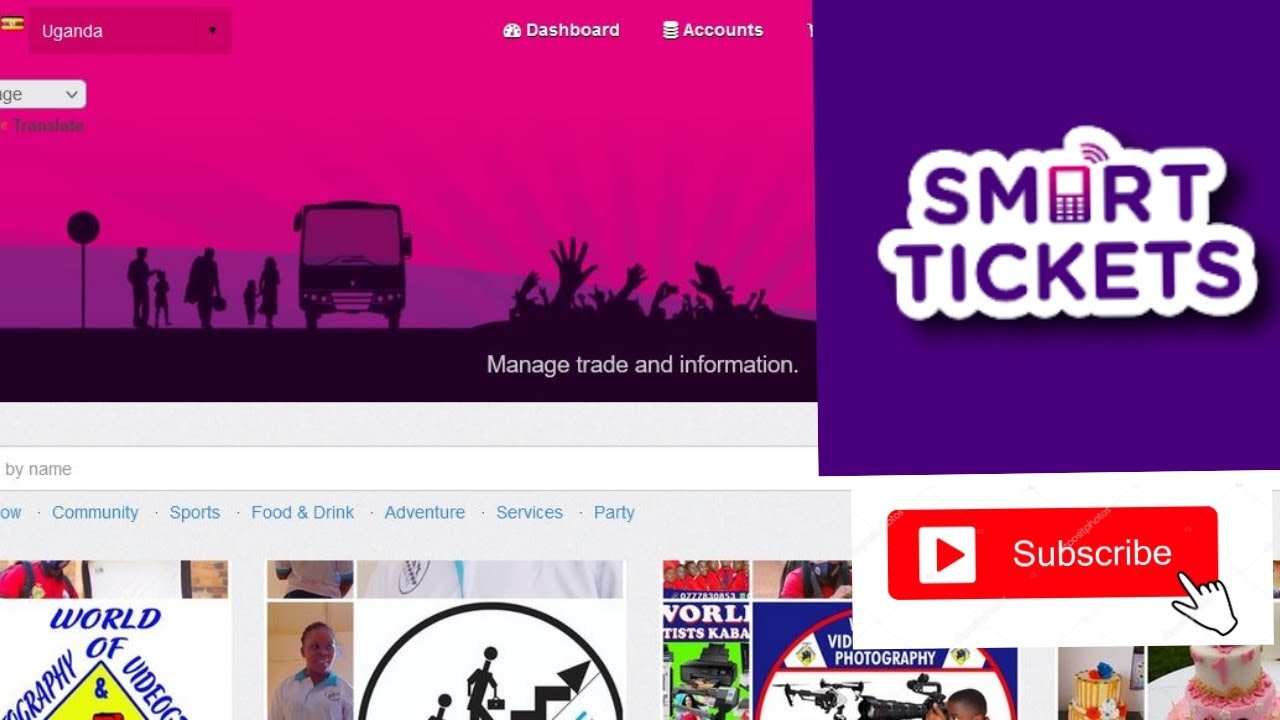 Advertising, selling and buying products or goods using smart tickets
