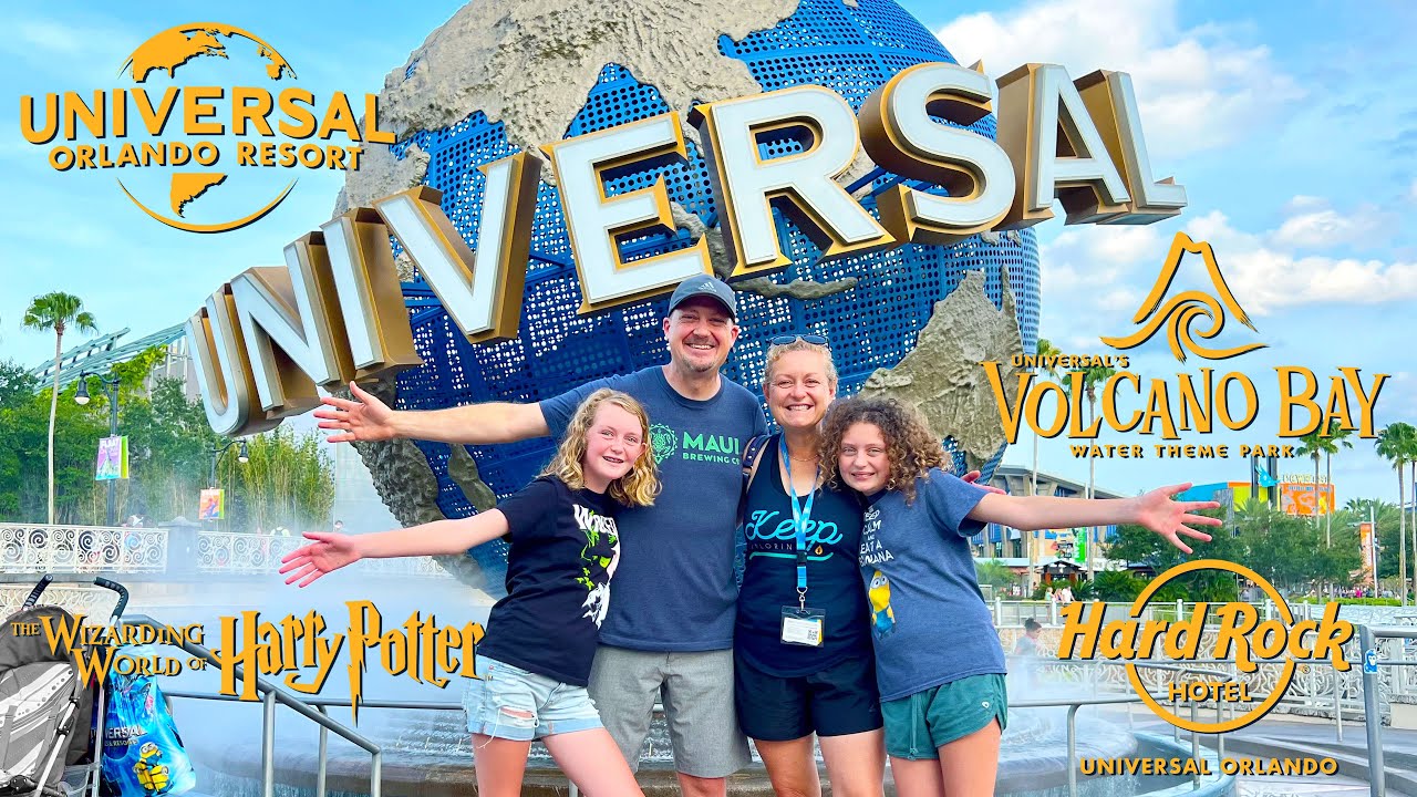 Our First Time Going To Universal Orlando! Wizarding World | Volcano Bay | Hard Rock Hotel