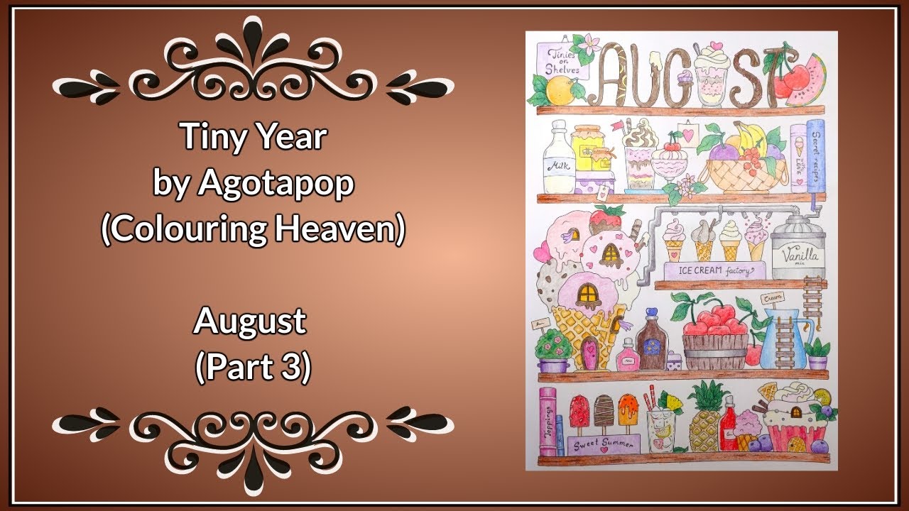 Tiny Year by Agotapop (Colouring Heaven Magazine) - August (Part 3)