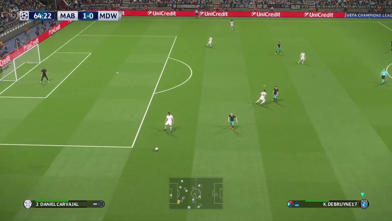 PES 2018 Real Madrid UEFA CHAMPIONS LEAGUE (PS5 Broadcasting) Real Madrid 🆚 Chelsea
