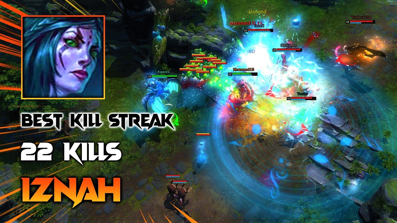 HoN Forsaken Archer - iznaH - Best Kill Streak - 22/4/4